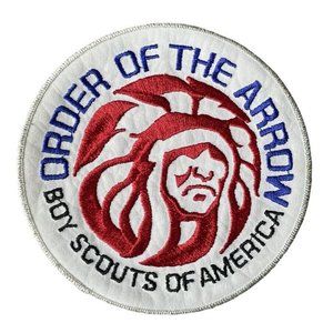 Boy Scouts of America HUGE Patch Order of the Arrow 80s Rare